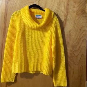 Yellow sweater